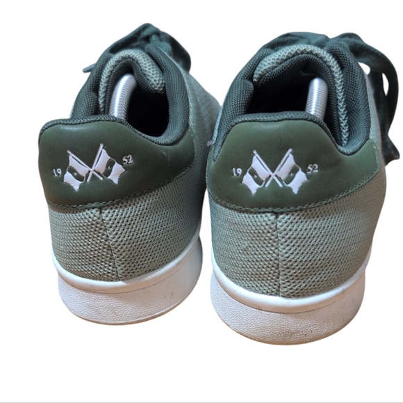 Jean Paul Men’s Sneakers EU 43 Green Casual Athletic Lace Up Comfort Shoes - Picture 5 of 8